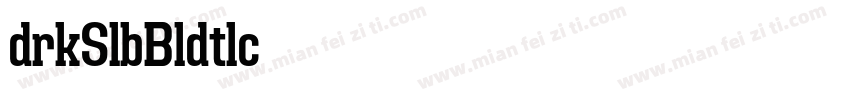 Adirek Slab Bold Italic字体转换